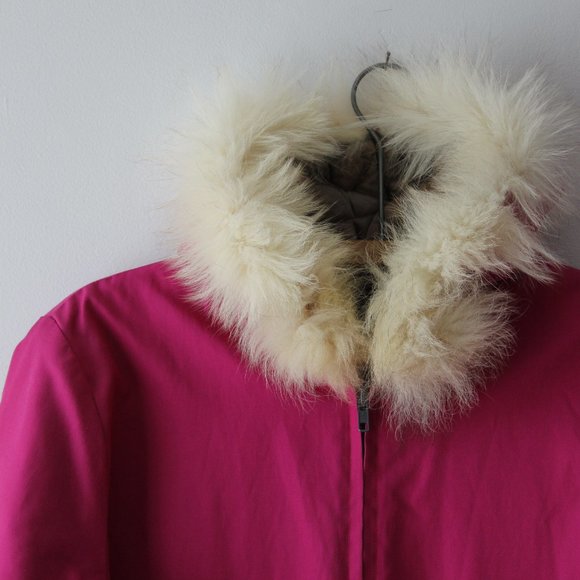 Vintage Pink Embroidered Long Coat - Picture 6 of 15